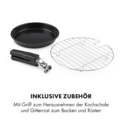 VitAir Pommesmaster Heißluftfritteuse 360° 1400W 50-240°C Timer 22 VitAir Pommesmaster Heißluftfritteuse 360° 1400W 50-240°C Timer -Klarstein 10034529 de 0010 logo