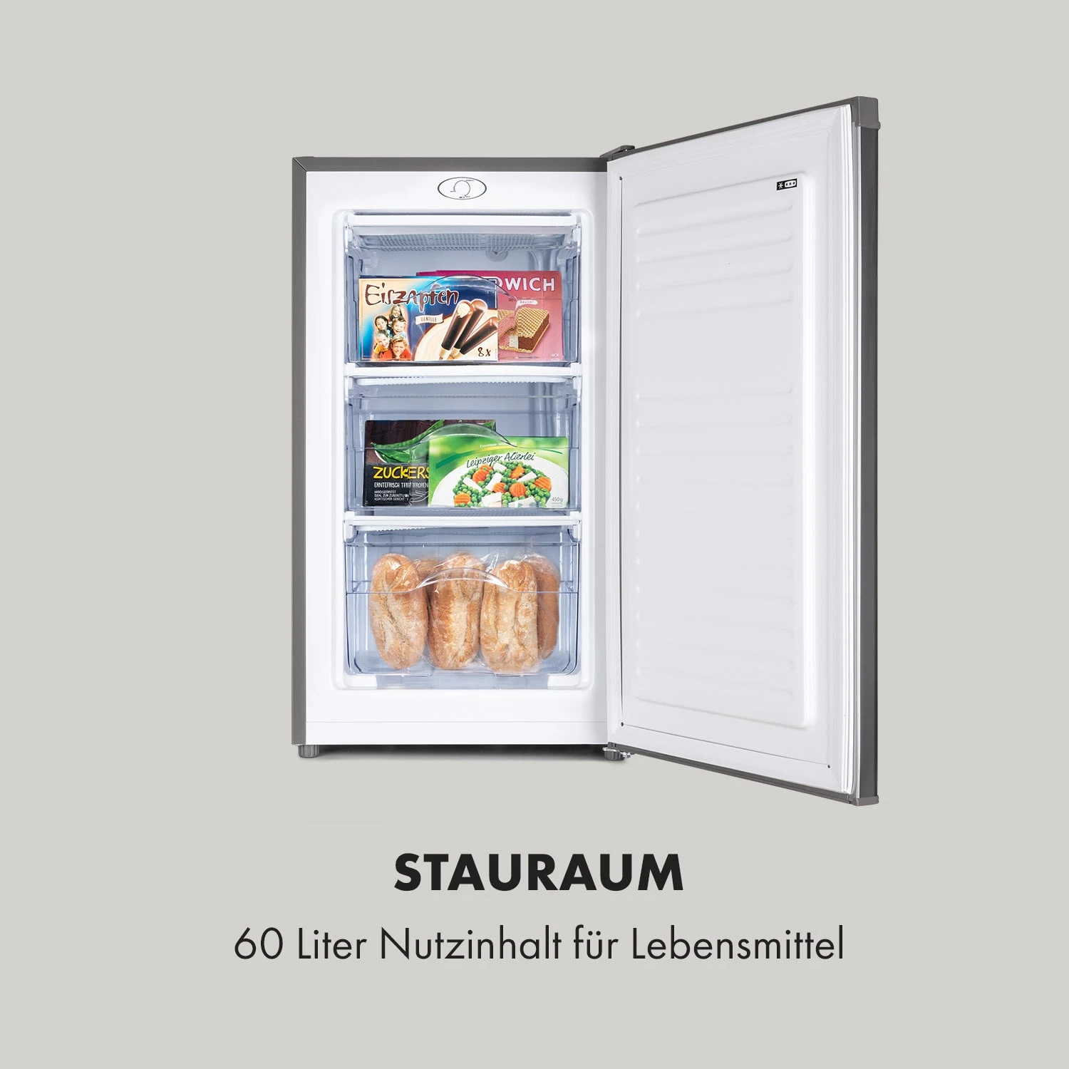 Garfield Eco L Gefrierschrank 64 Liter 80 W 40 DB 3 Schubladen 5 Garfield Eco L Gefrierschrank 64 Liter 80 W 40 DB 3 Schubladen – Bild 3