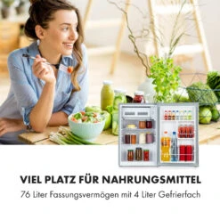 Delaware Kühlschrank 75 Liter 4-Liter-Gefrierfach Kompression 14 Delaware Kühlschrank 75 Liter 4-Liter-Gefrierfach Kompression -Klarstein 10034553 de 0004 logo