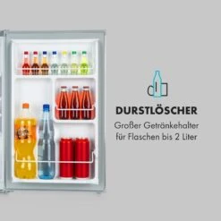 Delaware Kühlschrank 75 Liter 4-Liter-Gefrierfach Kompression 15 Delaware Kühlschrank 75 Liter 4-Liter-Gefrierfach Kompression -Klarstein 10034553 de 0005 logo