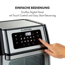 AeroVital Fry Heißluftfritteuse 1500W 10l Timer 9 Programme 16 AeroVital Fry Heißluftfritteuse 1500W 10l Timer 9 Programme -Klarstein 10034575 de 0006 logo