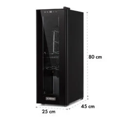 Shiraz 12 Slim Uno Weinkühlschrank 32l/12Fl.Touch 85 W 5-18 °C LED 18 Shiraz 12 Slim Uno Weinkühlschrank 32l/12Fl.Touch 85 W 5-18 °C LED -Klarstein 10034625 yy 0008 logo