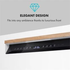 Lagoona Geschirrspülmaschine 1380W 6,5L 6 Gedecke Touch 23 Lagoona Geschirrspülmaschine 1380W 6,5L 6 Gedecke Touch -Klarstein 10034631 yy 0010 logo Klarstein Lagoona Geschirrspuelmaschine weiss