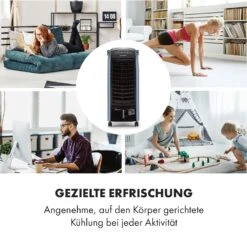 Maxfresh Ocean Ventilator Luftkühler 6L 65W Fernbedienung 2x Eispack 12 Maxfresh Ocean Ventilator Luftkühler 6L 65W Fernbedienung 2x Eispack -Klarstein 10034640 de 0003 logo