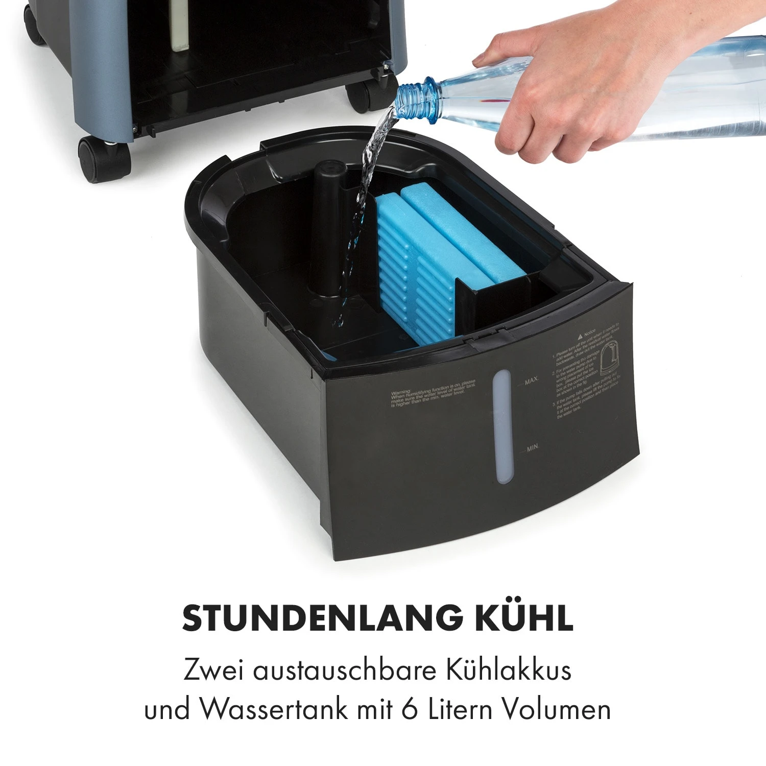 Maxfresh Ocean Ventilator Luftkühler 6L 65W Fernbedienung 2x Eispack 7 Maxfresh Ocean Ventilator Luftkühler 6L 65W Fernbedienung 2x Eispack – Bild 5