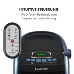 Maxfresh Ocean Ventilator Luftkühler 6L 65W Fernbedienung 2x Eispack 16 Maxfresh Ocean Ventilator Luftkühler 6L 65W Fernbedienung 2x Eispack -Klarstein 10034640 de 0007 logo