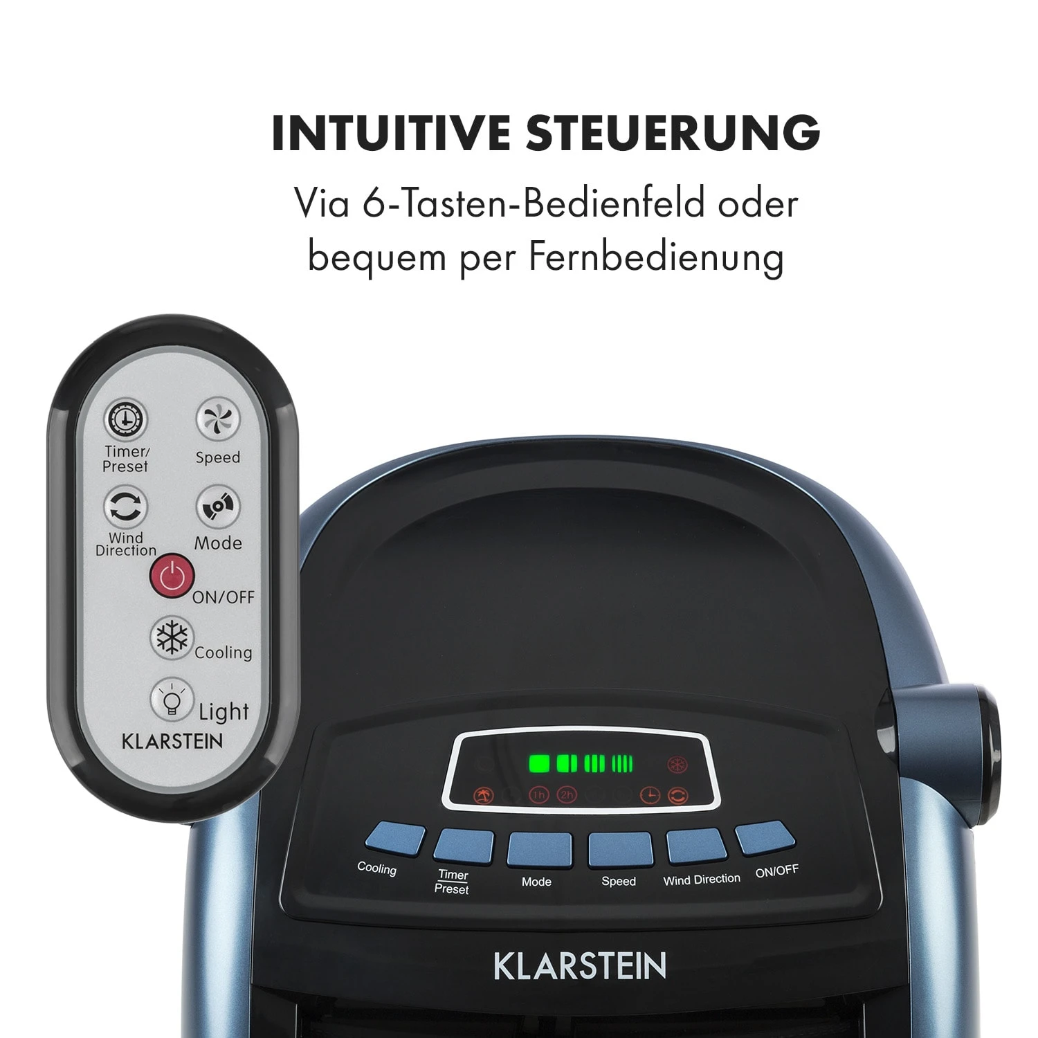 Maxfresh Ocean Ventilator Luftkühler 6L 65W Fernbedienung 2x Eispack 9 Maxfresh Ocean Ventilator Luftkühler 6L 65W Fernbedienung 2x Eispack – Bild 7