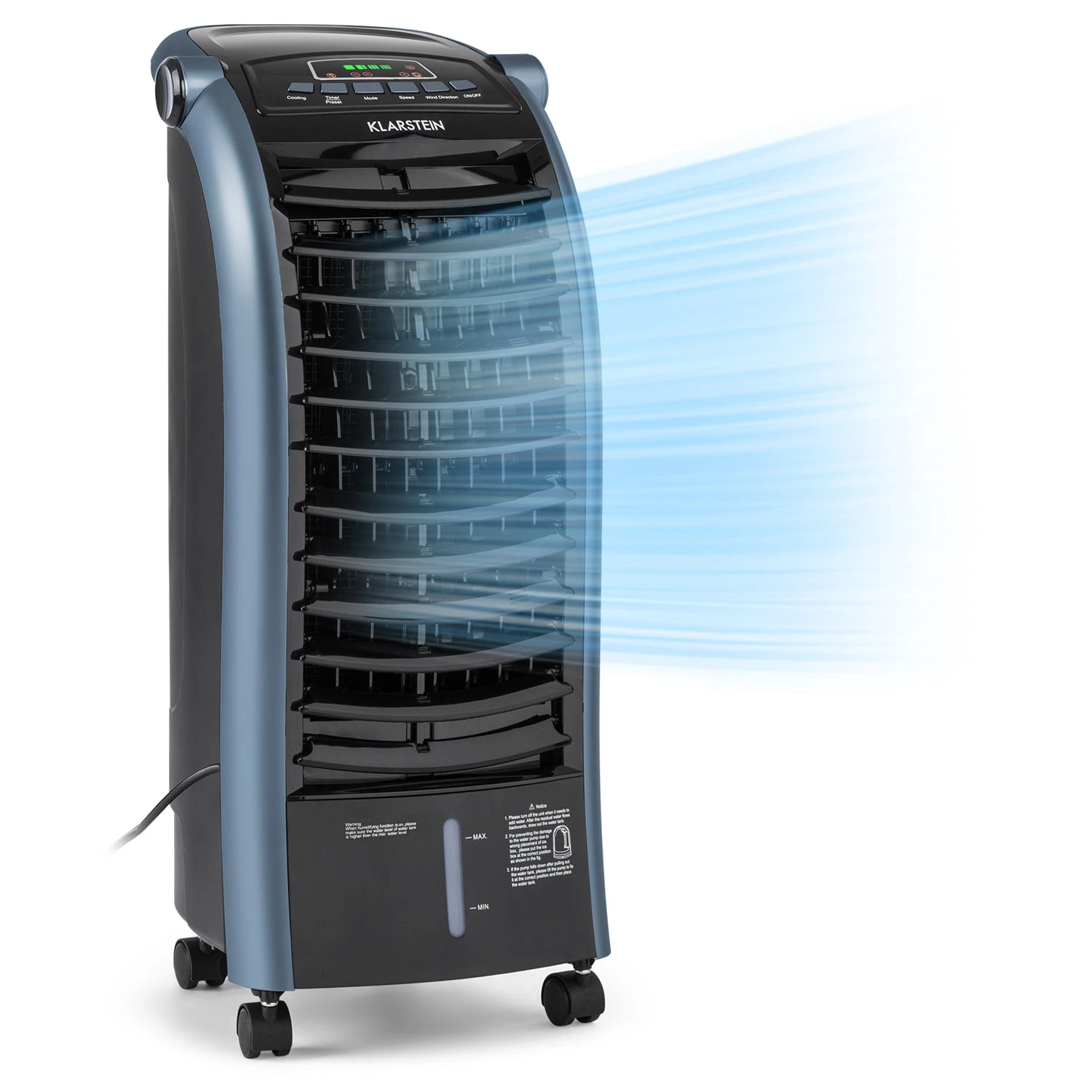 Maxfresh Ocean Ventilator Luftkühler 6L 65W Fernbedienung 2x Eispack 3 Maxfresh Ocean Ventilator Luftkühler 6L 65W Fernbedienung 2x Eispack