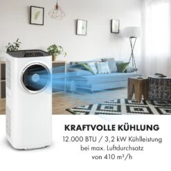 Klarstein Kraftwerk Smart 12K Klimaanlage 3-in-1 12000 BTU App -Klarstein 10034664 de 0003 logo