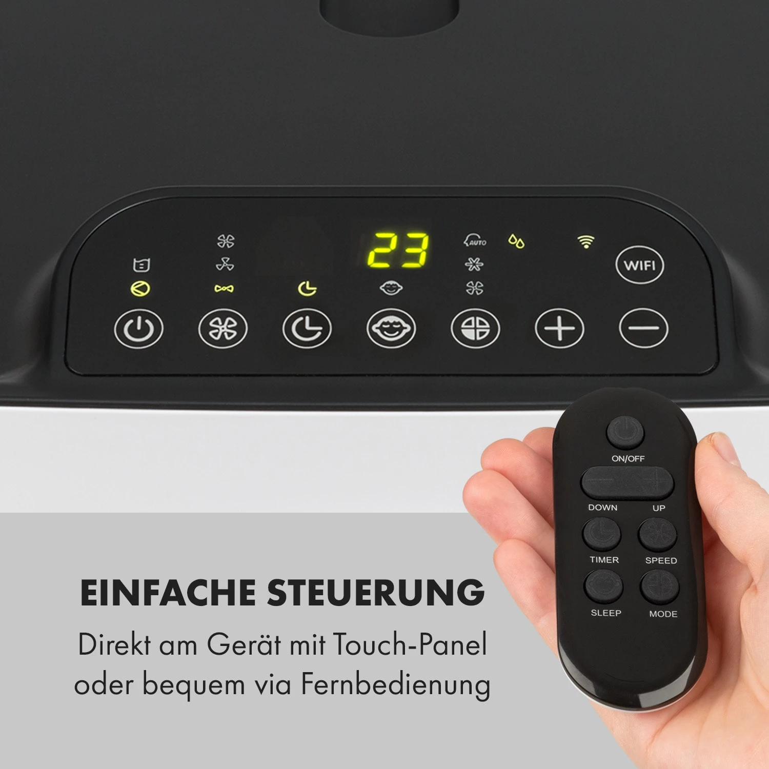 Kraftwerk Smart 10K Klimaanlage 3-in-1 10000 BTU App Fernbedienung 7 Kraftwerk Smart 10K Klimaanlage 3-in-1 10000 BTU App Fernbedienung – Bild 5