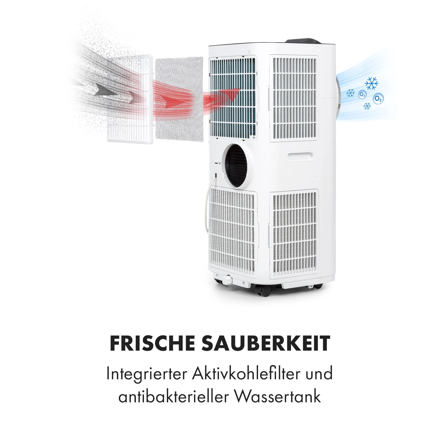 Kraftwerk Smart 10K Klimaanlage 3-in-1 10000 BTU App Fernbedienung 9 Kraftwerk Smart 10K Klimaanlage 3-in-1 10000 BTU App Fernbedienung – Bild 7