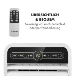 Metrobreeze New York 7k Mobile Klimaanlage 2,05kW 7000BTU EEC A Fernbedienung -Klarstein 10034680 de 0005 logo