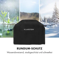 Tomahawk Wetterschutzhaube 600D Canvas 30/70% PE/PVC Schwarz 13 Tomahawk Wetterschutzhaube 600D Canvas 30/70% PE/PVC Schwarz -Klarstein 10034714 de 0005 logo