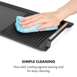 Delicatessa Grill Pan Grillplatte Induktionskochfeld Zubehör 43,5x23cm 10 Delicatessa Grill Pan Grillplatte Induktionskochfeld Zubehör 43,5x23cm -Klarstein 10034722 yy 0005 logo Klarstein Delicatessa Grill Pan Grillplatte