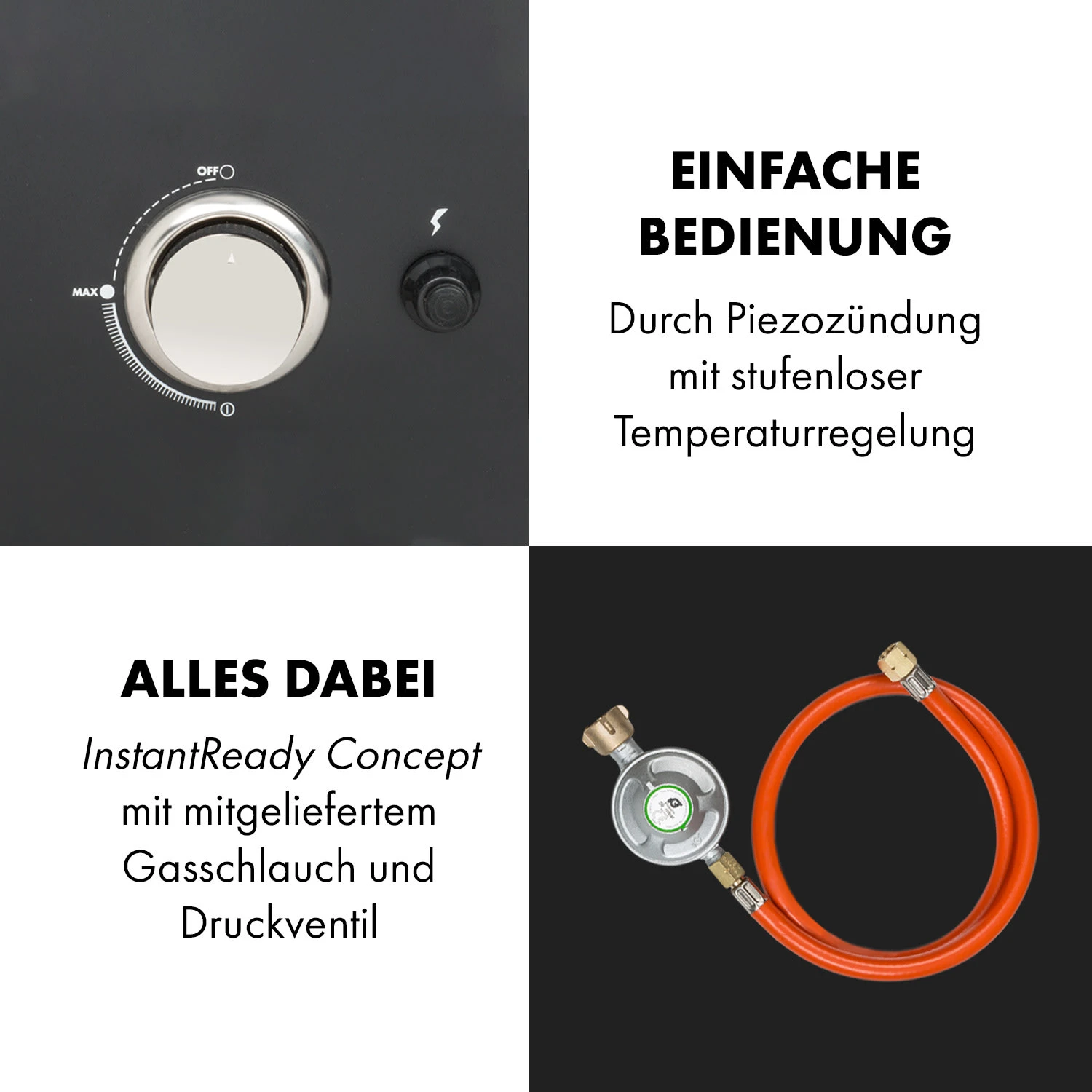 Pasadena Gas-Räuchergrill 2,5 KW Heizleistung 180 °C / 350 °F Max. 10 Pasadena Gas-Räuchergrill 2,5 KW Heizleistung 180 °C / 350 °F Max. – Bild 8