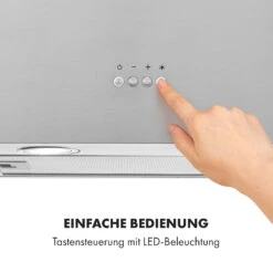Structura Inselabzugshaube Abluft 641 M³/h Max. LED-Licht Edelstahl 15 Structura Inselabzugshaube Abluft 641 M³/h Max. LED-Licht Edelstahl -Klarstein 10034849 de 0004 logo