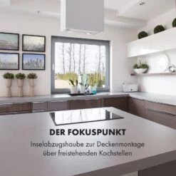 Structura Inselabzugshaube Abluft 641 M³/h Max. LED-Licht Edelstahl 16 Structura Inselabzugshaube Abluft 641 M³/h Max. LED-Licht Edelstahl -Klarstein 10034849 de 0005 logo