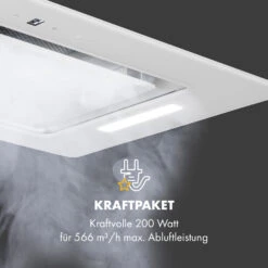 Hektor Eco Dunstabzugshaube Lüfterbaustein 52 Cm 566 M³/h Touch Glas 12 Hektor Eco Dunstabzugshaube Lüfterbaustein 52 Cm 566 M³/h Touch Glas -Klarstein 10034865 de 0003 logo