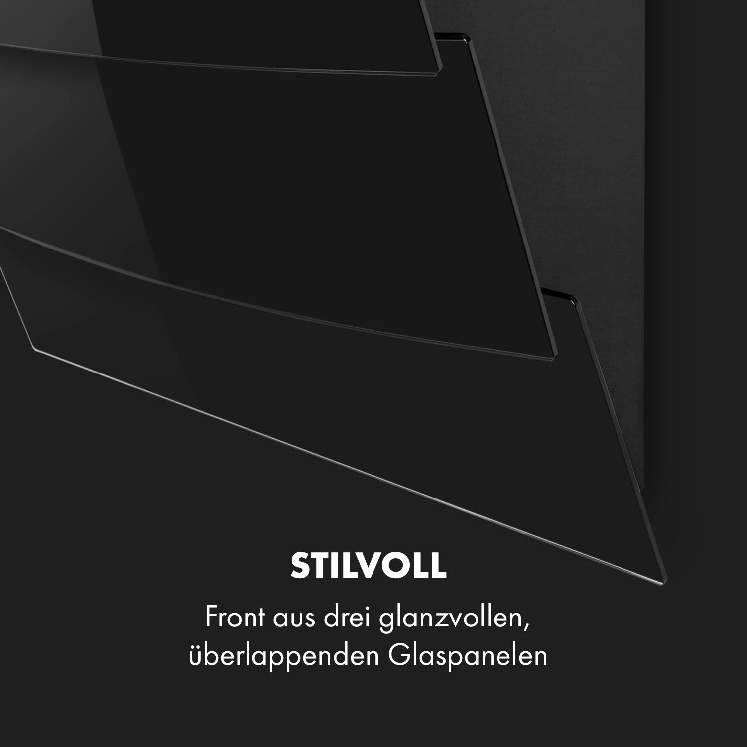 Antonia Dunstabzugshaube Kopffrei 60cm 350m³/h Touch-Bedienfeld Glas 6 Antonia Dunstabzugshaube Kopffrei 60cm 350m³/h Touch-Bedienfeld Glas – Bild 4