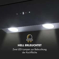 Antonia Dunstabzugshaube Kopffrei 60cm 350m³/h Touch-Bedienfeld Glas 19 Antonia Dunstabzugshaube Kopffrei 60cm 350m³/h Touch-Bedienfeld Glas -Klarstein 10034866 de 0007 logo