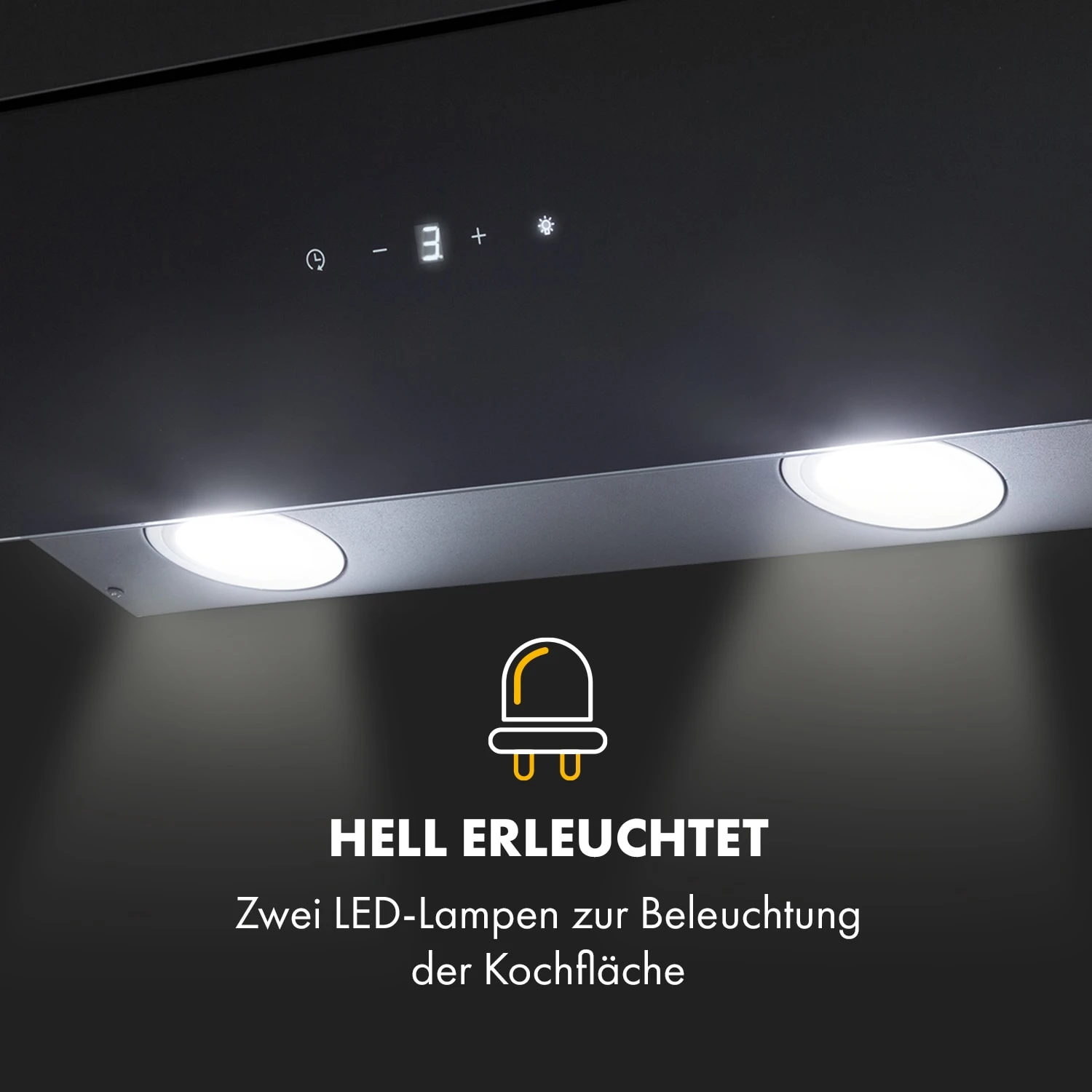 Antonia Dunstabzugshaube Kopffrei 60cm 350m³/h Touch-Bedienfeld Glas 9 Antonia Dunstabzugshaube Kopffrei 60cm 350m³/h Touch-Bedienfeld Glas – Bild 7