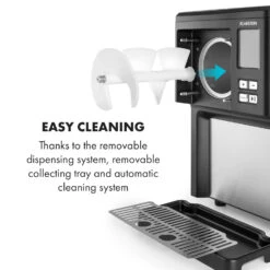 Sweet Sundae Eiscrememaschine Kompressor 1,5l Edelstahl Schwarz 19 Sweet Sundae Eiscrememaschine Kompressor 1,5l Edelstahl Schwarz -Klarstein 10034911 uk 0008 logo Klarstein Sahnehaeubchen Eiscrememaschine schwarz