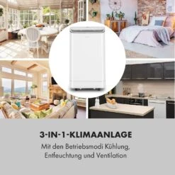 Iceblock Klimaanlage 3-in-1 12.000 BTU/3,5 KW 400 M³/h Max. 17 Iceblock Klimaanlage 3-in-1 12.000 BTU/3,5 KW 400 M³/h Max. -Klarstein 10034924 de 0006 logo