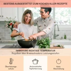 Kochheld 4-Zonen-Induktionskochfeld 6000W Dreh-Regler Glas Schwarz 15 Kochheld 4-Zonen-Induktionskochfeld 6000W Dreh-Regler Glas Schwarz -Klarstein 10034947 de 0005 usp