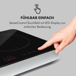 Cookio Kochfeld Induktion Freistehend 3500 W Bis 240 °C Glaskeramik 13 Cookio Kochfeld Induktion Freistehend 3500 W Bis 240 °C Glaskeramik -Klarstein 10034949 de 0003 logo