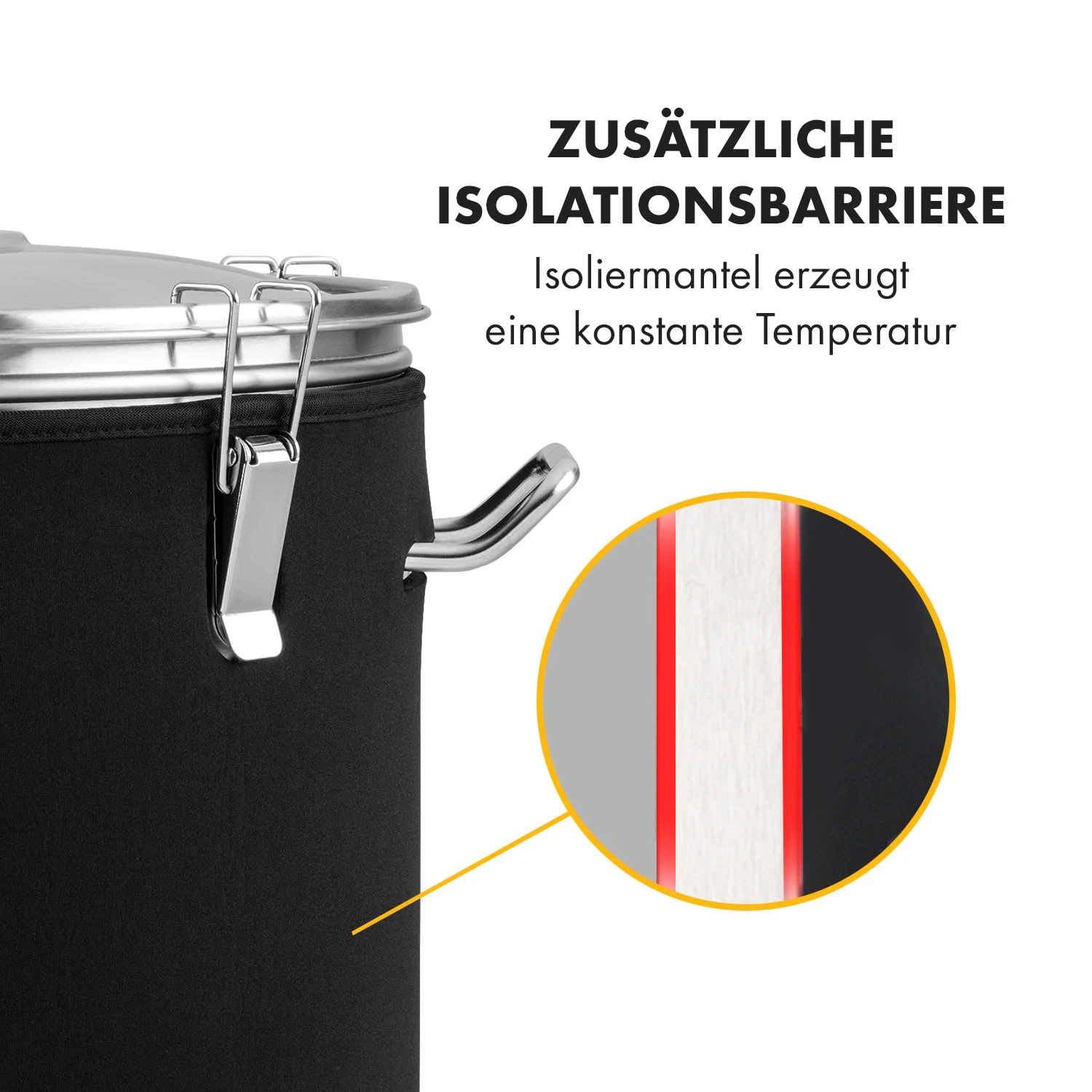 Mundschenk 3XL Maischekessel Isoliermantel 65l Zubehör 4 Mundschenk 3XL Maischekessel Isoliermantel 65l Zubehör – Bild 2