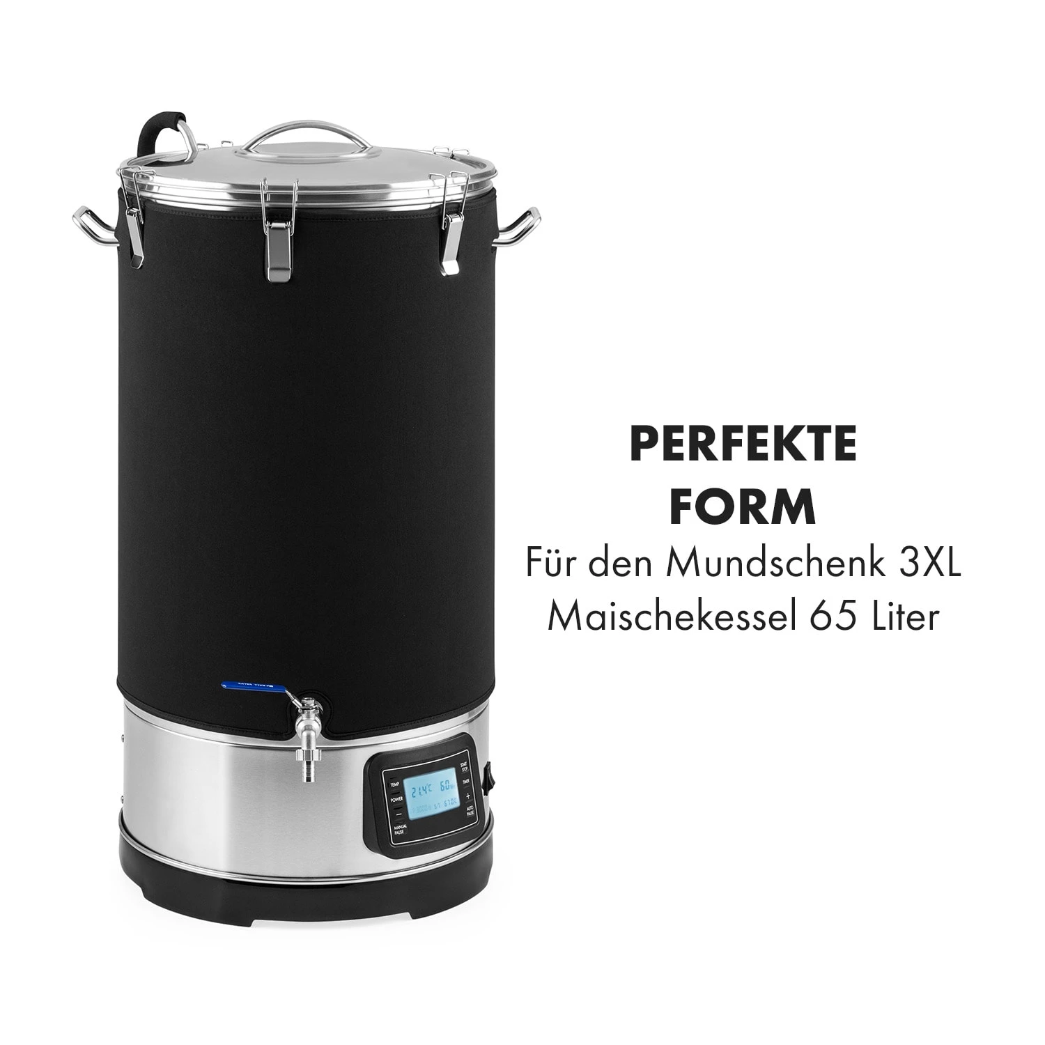 Mundschenk 3XL Maischekessel Isoliermantel 65l Zubehör 5 Mundschenk 3XL Maischekessel Isoliermantel 65l Zubehör – Bild 3