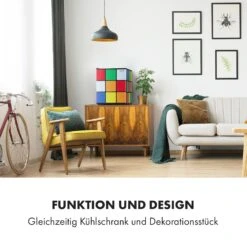 Solve Kühlschrank Mini-Bar 48L Zauberwürfel-Design 15 Solve Kühlschrank Mini-Bar 48L Zauberwürfel-Design -Klarstein 10035024 de 0005 logo