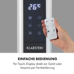 Baltrum Flow Elektroheizung Konvektor 2000 W Standgerät -Klarstein 10035034 de 0003 logo