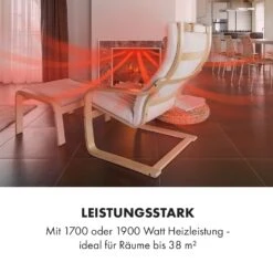 Vulsini Nightfall Elektrokamin 1900 W LED-Technik Fernbedienung 19 Vulsini Nightfall Elektrokamin 1900 W LED-Technik Fernbedienung -Klarstein 10035039 de 0007 logo