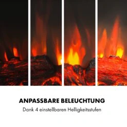 Vulsini Nightfall Elektrokamin 1900 W LED-Technik Fernbedienung 20 Vulsini Nightfall Elektrokamin 1900 W LED-Technik Fernbedienung -Klarstein 10035039 de 0008 logo