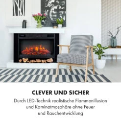 Vulsini Hideaway Elektrokamin 1900 W LED-Technik Fernbedienung 13 Vulsini Hideaway Elektrokamin 1900 W LED-Technik Fernbedienung -Klarstein 10035040 de 0002 logo