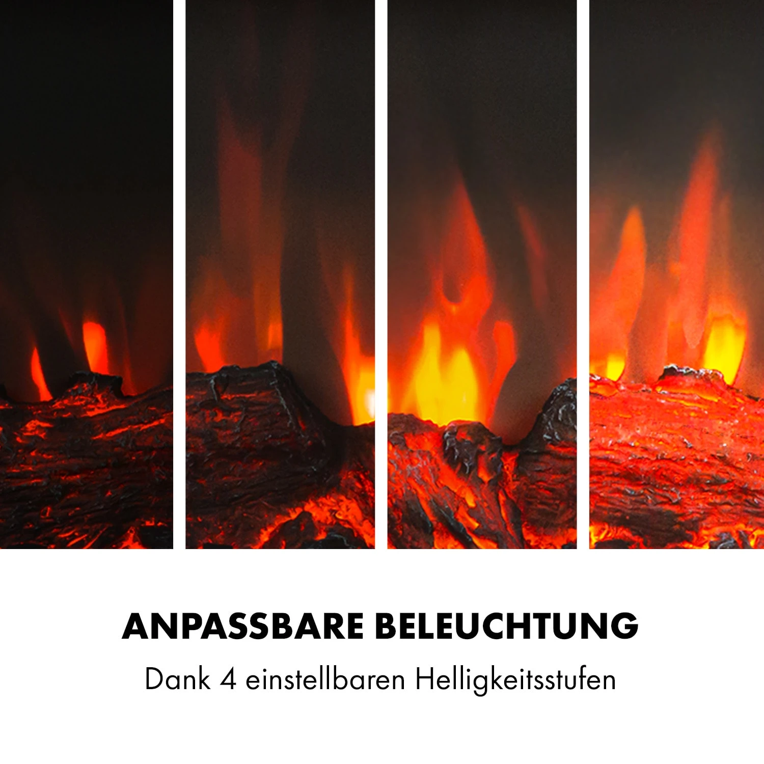 Vulsini Hideaway Elektrokamin 1900 W LED-Technik Fernbedienung 9 Vulsini Hideaway Elektrokamin 1900 W LED-Technik Fernbedienung – Bild 7