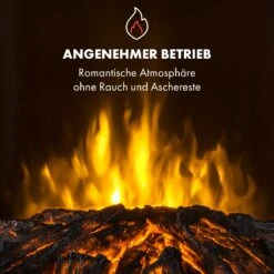 Bormio Panorama Elektrischer Kamin 1000/2000W Thermostat -Klarstein 10035057 de 0006 logo