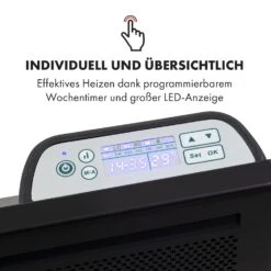 Hot Spot Slimcurve Double Wave 2-in-1 Heizgerät 1000W Wochentimer Stahlblech 14 Hot Spot Slimcurve Double Wave 2-in-1 Heizgerät 1000W Wochentimer Stahlblech -Klarstein 10035060 de 0004 logo