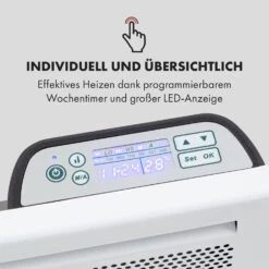 Hot Spot Slimcurve Double Wave 2-in-1 Heizgerät 2000W Wochentimer 14 Hot Spot Slimcurve Double Wave 2-in-1 Heizgerät 2000W Wochentimer -Klarstein 10035061 de 0004 logo