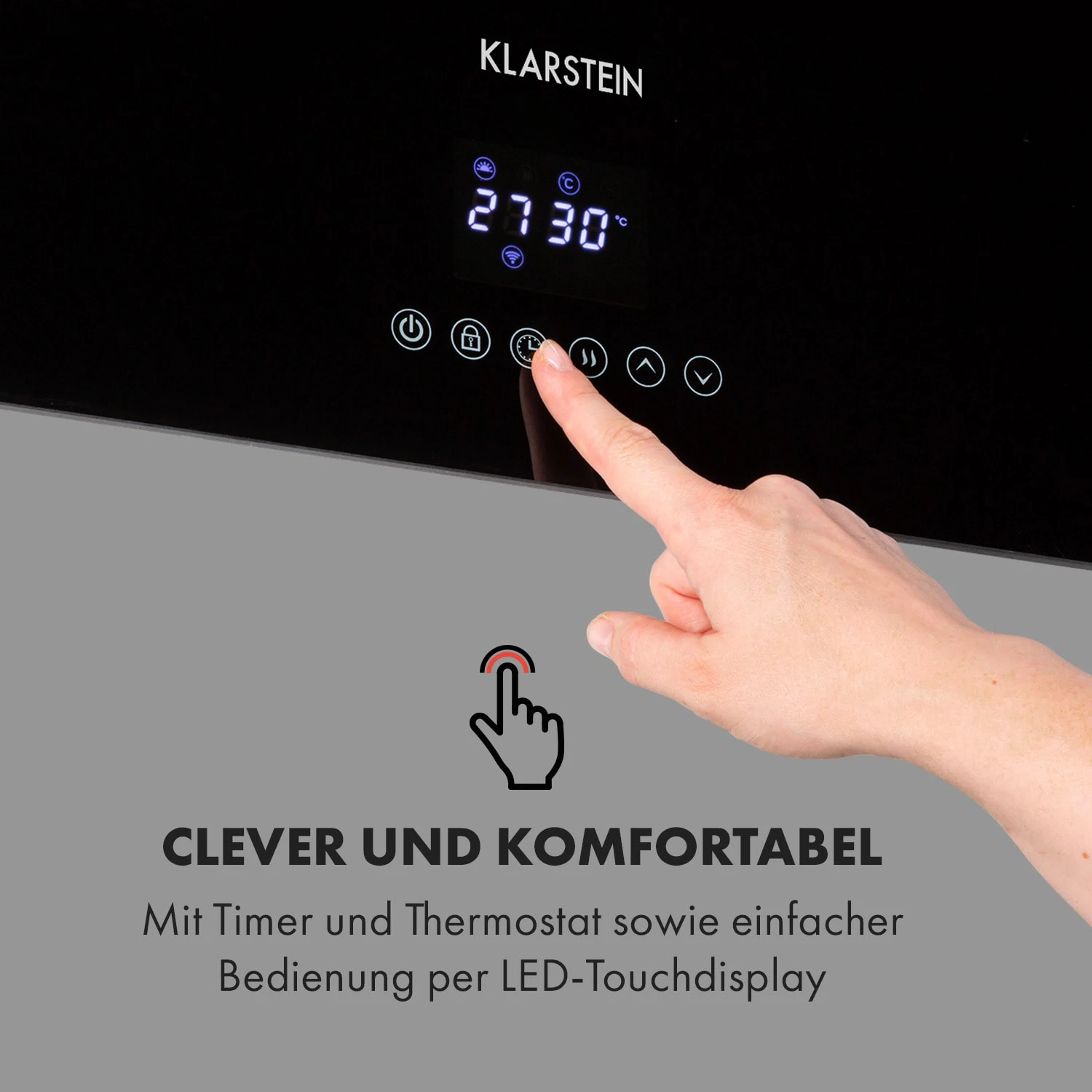 Hot Spot Crystal Reflect Smart Infrarotheizung 850W App Timer Spiegel 9 Hot Spot Crystal Reflect Smart Infrarotheizung 850W App Timer Spiegel – Bild 7