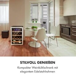 Vinamour 48 Uno Weinkühlschrank 128l 48Fl 3 Einschübe 4-18°C 13 Vinamour 48 Uno Weinkühlschrank 128l 48Fl 3 Einschübe 4-18°C -Klarstein 10035066 de 0002 logo
