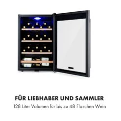 Vinamour 48 Uno Weinkühlschrank 128l 48Fl 3 Einschübe 4-18°C 16 Vinamour 48 Uno Weinkühlschrank 128l 48Fl 3 Einschübe 4-18°C -Klarstein 10035066 de 0005 logo