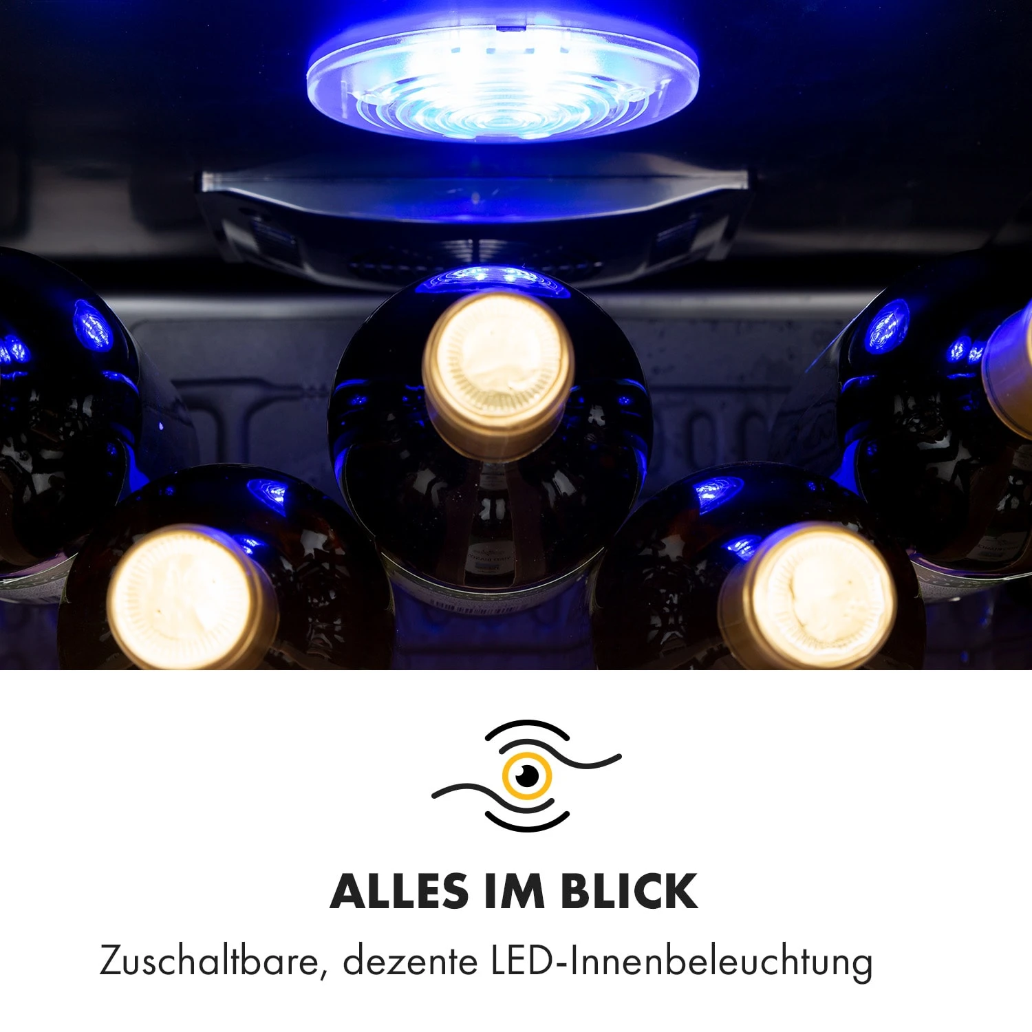 Vinamour 48 Uno Weinkühlschrank 128l 48Fl 3 Einschübe 4-18°C 10 Vinamour 48 Uno Weinkühlschrank 128l 48Fl 3 Einschübe 4-18°C – Bild 8