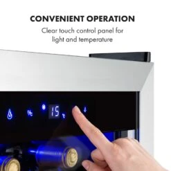 Vinamour 48 Uno Weinkühlschrank 128l 48Fl 3 Einschübe 4-18°C 17 Vinamour 48 Uno Weinkühlschrank 128l 48Fl 3 Einschübe 4-18°C -Klarstein 10035066 yy 0006 logo Klarstein Vinamour 48 Uno Weinkuehlschrank