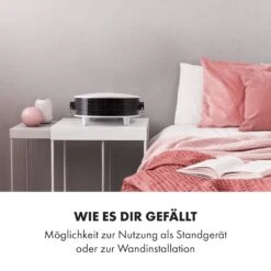 Hot Spot Pebble Heizlüfter 2000W Handtuchtrockner Timer Fernbedienung -Klarstein 10035077 de 0003 logo