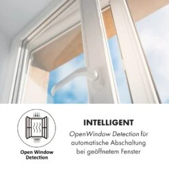 Hot Spot Pebble Heizlüfter 2000W Handtuchtrockner Timer Fernbedienung -Klarstein 10035077 de 0007 logo