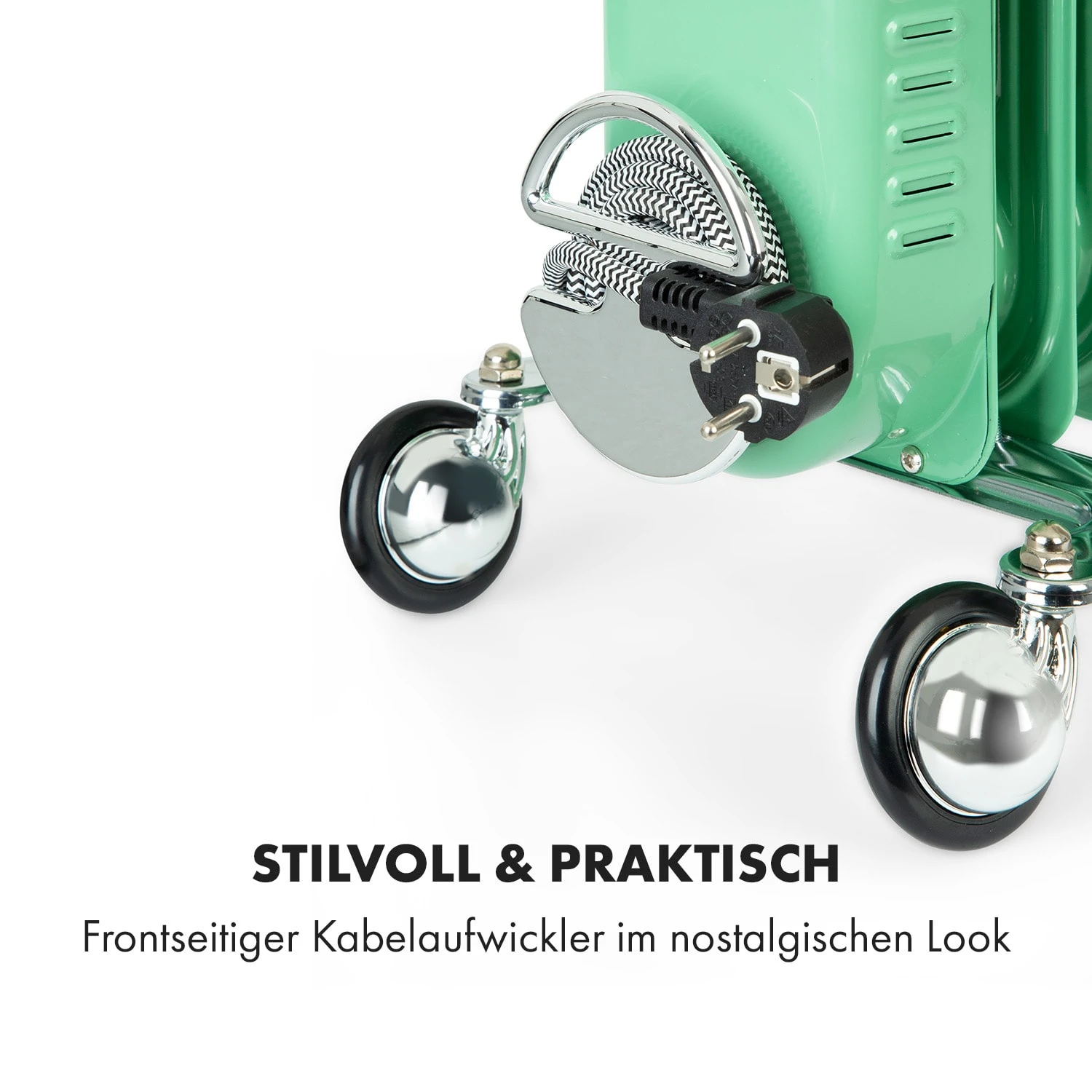 Thermaxx Retroheat Ölradiator 2500W Bodenrollen 9 Thermaxx Retroheat Ölradiator 2500W Bodenrollen – Bild 7