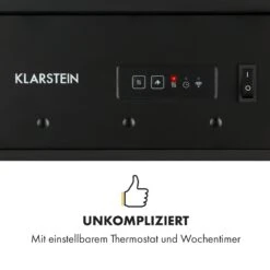Bormio S Smart Elektrokamin 950/1900W Thermostat Wochentimer -Klarstein 10035088 de 0006 logo