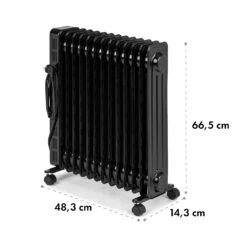 Thermaxx Heatstream Ölradiator 2500W 5-35 °C, 24h-Timer 22 Thermaxx Heatstream Ölradiator 2500W 5-35 °C, 24h-Timer -Klarstein 10035109 yy 0010 logo Klarstein Thermaxx Heatstream Oelradiator Schwarz